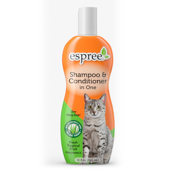 Espree Cat Shampoo & Conditioner, šampon & balzam za nego mačk (354 ml)