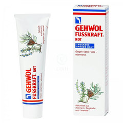 Gehwol Fusskraft Red, balzam za suho kožo stopal (75 ml)