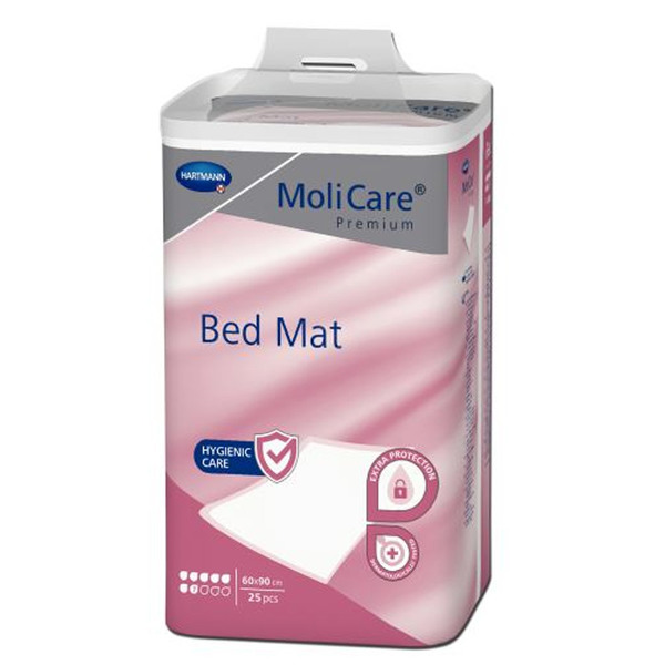 MoliCare Premium Bed Mat, vpojna posteljna podloga - 7 kapljic - 60 x 90cm (25 podlog)