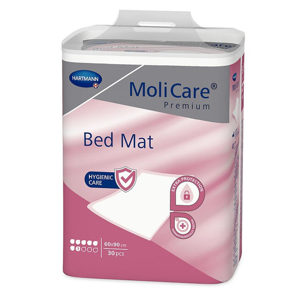 MoliCare Premium Bed Mat, vpojna posteljna podloga - 7 kapljic - 60 x 90cm (30 podlog)