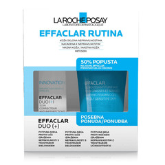 La Roche-Posay Effaclar, rutina za nego kože nagnjene k aknam (40 ml + 200 ml)