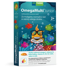 OmegaMulti Junior Ars Pharmae, mehke pastile (30 pastil)