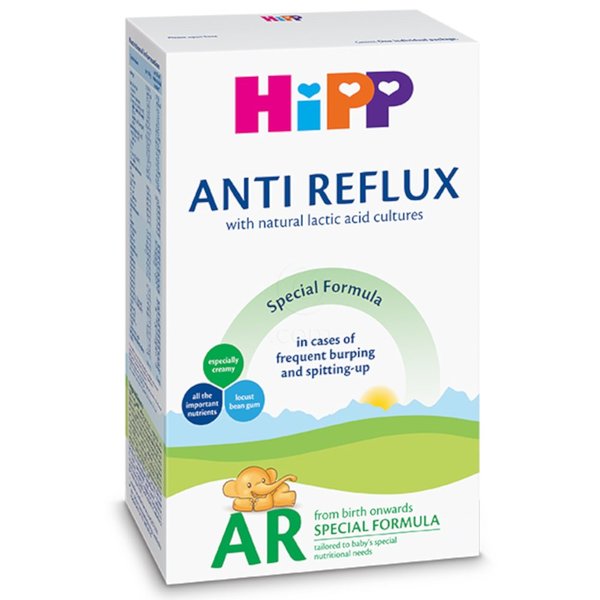 Hipp AR Anti Reflux, živilo za prehransko uravnavanje polivanja pri dojenčkih (300 g)