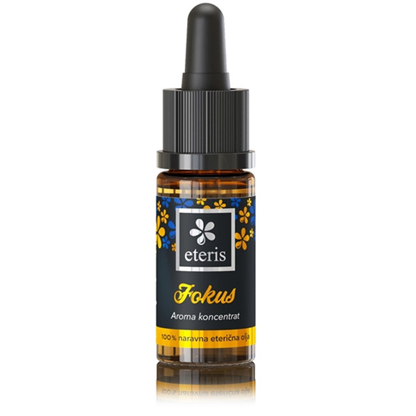 Eteris Fokus, aroma koncentrat - steklenička s kapalko (10 ml)