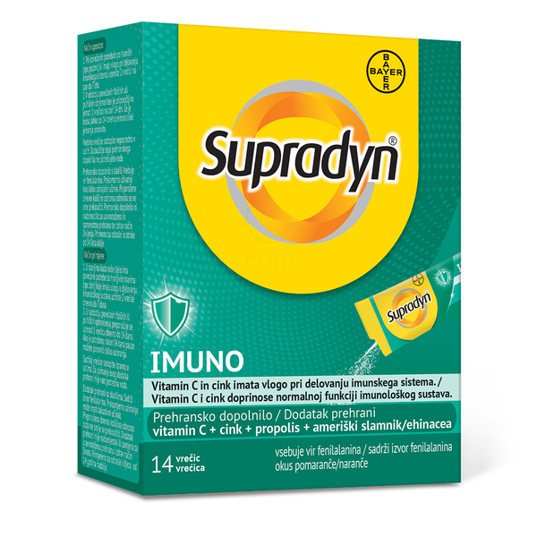 Supradyn Imuno, granule v vrečicah (14 x 1,8 g)