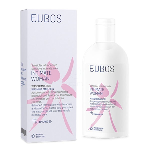 Eubos, intimna ženska emulzija za umivanje (200 ml)