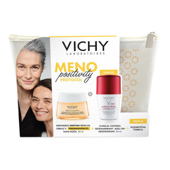 Vichy Neovadiol, dnevna nega v perimenopavzi za suho do zelo suho kožo - paket (50 ml + 50 ml + torbica)