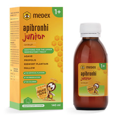 Apibronhi Junior Medex, sirup (140 ml)