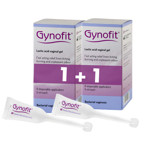 Gynofit, vaginalni gel z mlečno kislino (6 x 5 ml)