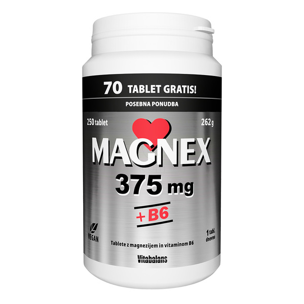  Magnex 375 mg + B6 Vitabalans, tablete (180 tablet)