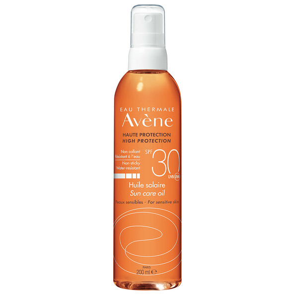 Avene Sun, olje za zaščito pred soncem v pršilu - ZF 30 (200 ml)