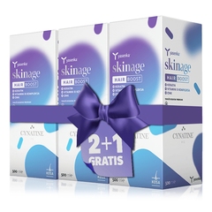 Yasenka Skinage Hair Boost, tekoče prehransko dopolnilo - paket (3 x 500 ml)