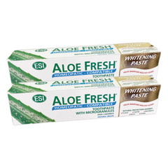 Aloe Fresh, homeopatska zobna pasta za svež dah z aromo bora (100 ml)