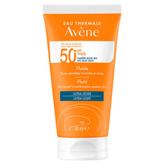 Avene Sun, ultra lahki fluid - zelo visoka zaščita - ZF50+ (50 ml)
