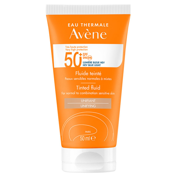 Avene SUN, obarvani fluid - zelo visoka zaščita - ZF50+ (50 ml)