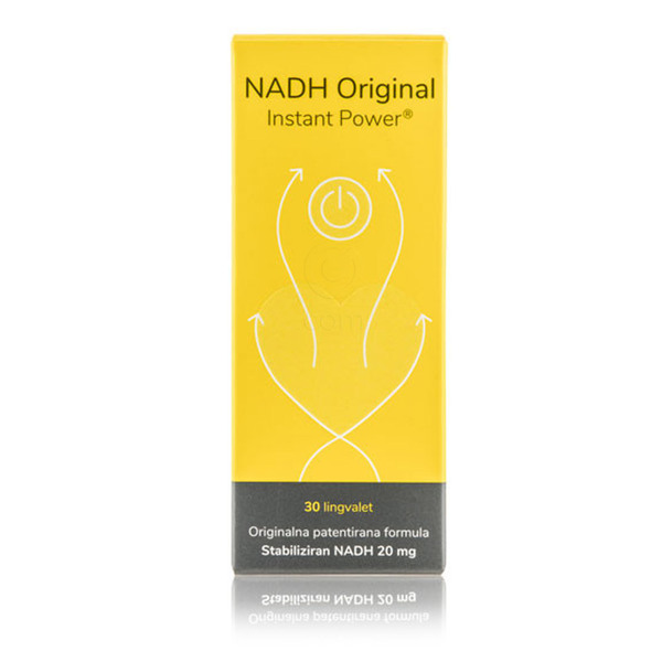 NADH Original Instant Power, lingvalete/pastile (30 pastil)