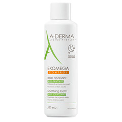A-Derma Exomega Control, pomirjajoča kopel (250 ml)