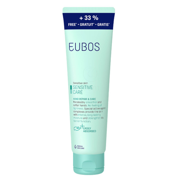 Eubos Sensitive Care, krema za roke repair&care (100 ml)