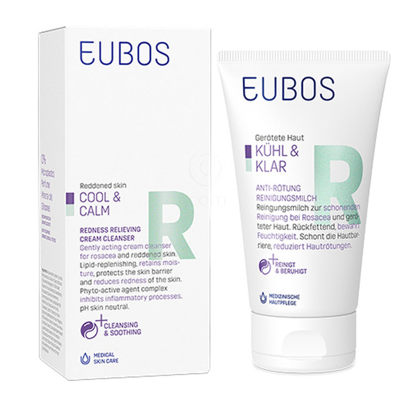 Eubos Cool&Calm, čistilna krema (150 ml)