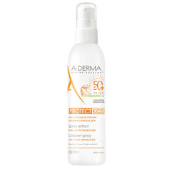 A-Derma Protect Kids, pršilo za zaščito pred soncem - ZF 50+ (200 ml)