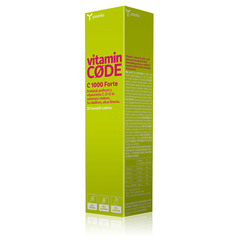 Yasenka Vitamin Code C1000 Forte, šumeče tablete (20 tablet)