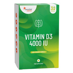 Sensilab Essentials Vitamin D3 4000 IU, kapsule (30 kapsul)
