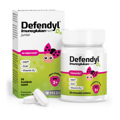 Defendyl Imunoglukan P4H D3, žvečljive tablete (30 tablet)