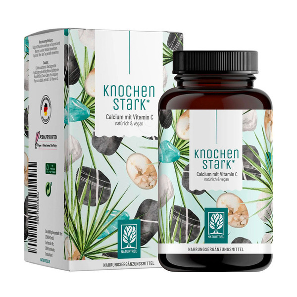 Naturtreu Kalcij in vitamin C, kapsule (120 kapsul)