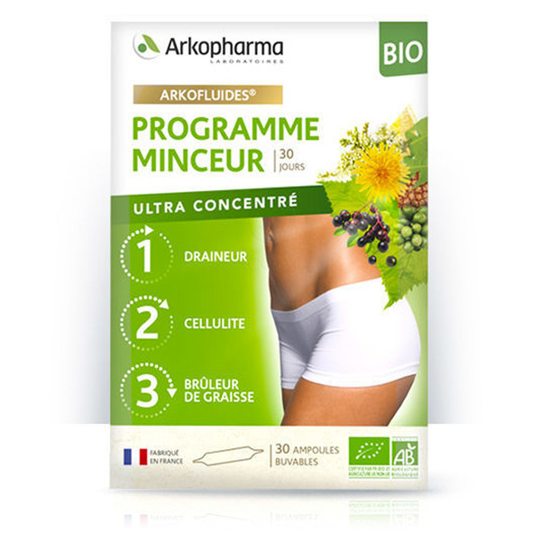 Arkopharma Programme Minceur BIO, ampule (30 x 10 ml)