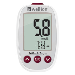 Wellion Galileo Compat, set za merjene sladkorja v kapilarni krvi (1 set)