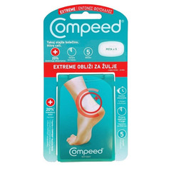 Compeed Sport, obliži za žulje - Peta (5 obližev)