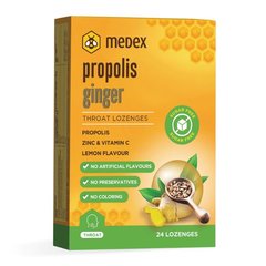 Medex Propolis Ginger, pastile (24 pastil)