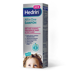 Hedrin All in One, šampon za odstranjevanje uši in gnid (100 ml + glavnik)