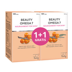 Beauty Omega-7 Vitabalans Lady, kapsule (2 x 120 kapsul)