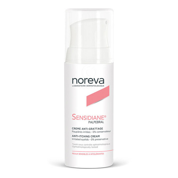 Noreva Sensidiane Palpebral, pomirjujoča krema za nego srbečice (20 ml)