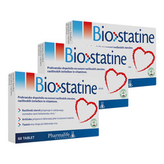 Biostatine, tablete - paket (3 x 60 tablet)