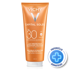 Vichy Capital Soleil, zaščitno mleko za vso družino ZF 30 (300 ml)