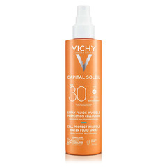 Vichy Capital Soleil, fluid na vodni osnovi za zaščito kožnih celic - ZF30 (200 ml)