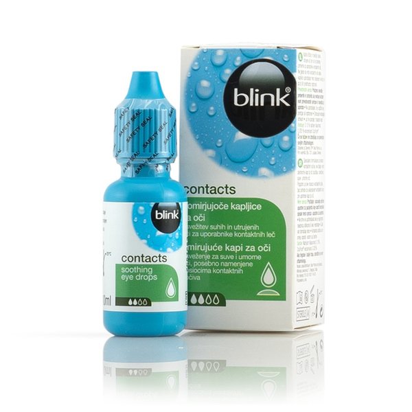 Blink Contacts, kapljice za oči (10 ml)