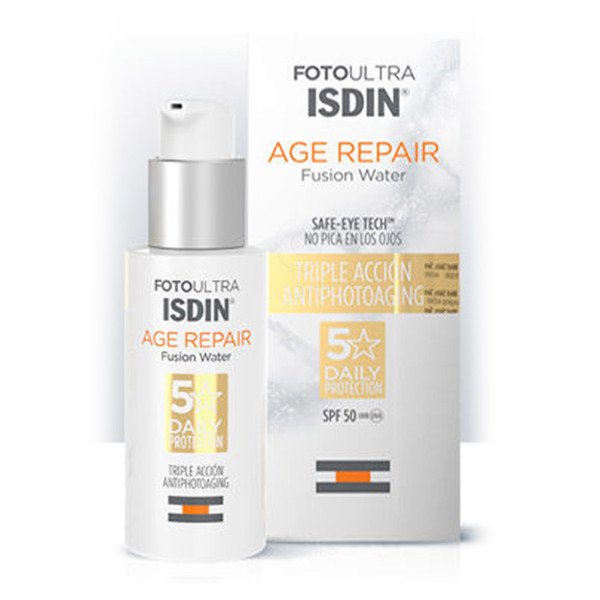 ISDIN Fotoultra Age Repair Fusion Water, fluid za zaščito obraza pred soncem - ZF50 (50 ml)