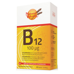  Natural Wealth B12, kapsule (60 kapsul)