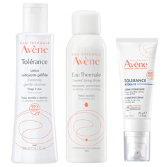 Avene Tolerance Hydra-10, rutina za vlaženje izsušene kože (200 ml + 150 ml + 40 ml)