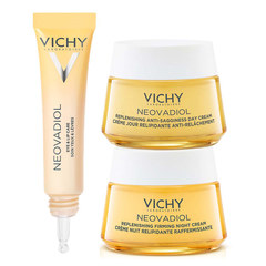 Vichy Neovadiol, protokol za čvrstost kože po menopavzi - dnevna, nočna, nega okoli oči (2 x 50 ml + 15 ml)