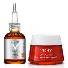 Vichy Liftactiv, protokol za sijočo in bolj zdravo kožo brez gub (20 ml + 50 ml)