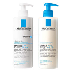 LRP Lipikar, protokol za suho kožo nagnjeno k atopiji - higiena in nega (2 x 400 ml)