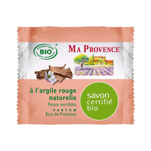 Ma Provence trdo milo - rdeča glina in provansalski les (75 g)