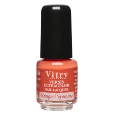 Vitry, lak za nohte - Rouge Capucine (4 ml)