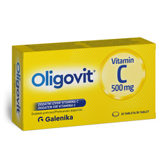 Oligovit Galenika Vitamin C 500 mg, tablete (30 tablet)