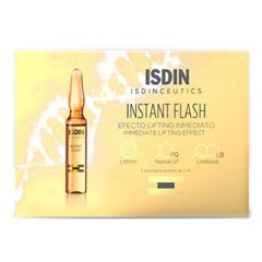 ISDIN Isdinceutics Instant Flash, raztopina za takojšen učinek liftinga - ampule (5 x 2 ml)