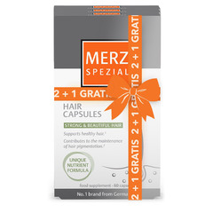 Merz Spezial, kapsule za lase - paket (3 x 60 kapsul)